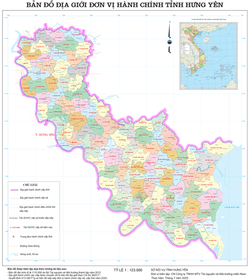 Bản đồ hành chính Xã Vạn Xuân
