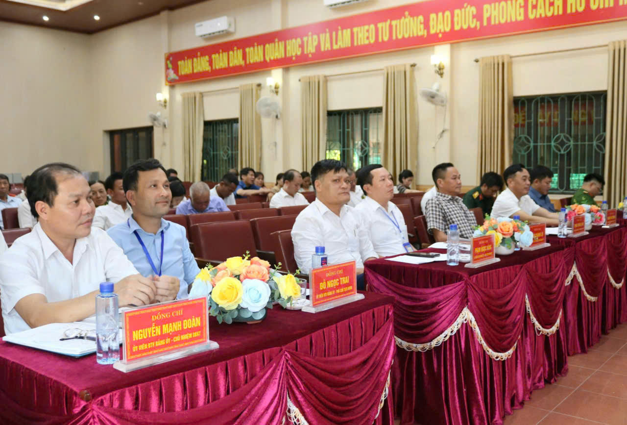 Xã Vạn Xuân đánh giá kết quả thực hiện nhiệm vụ tháng 9, triển khai phương hướng trọng tâm tháng 10