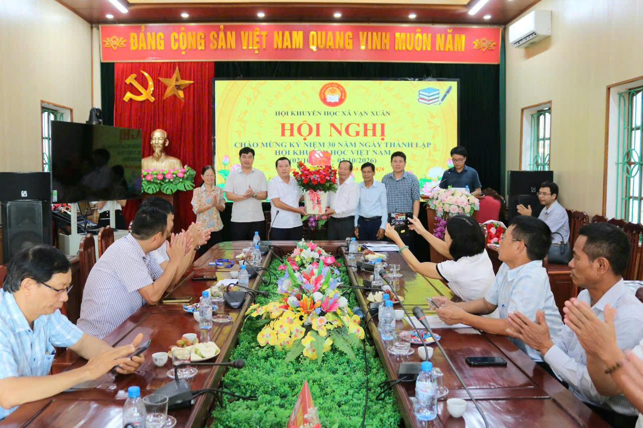 Hội Khuyến học xã Vạn Xuân tổ chức Hội nghị kỷ niệm 30 năm Ngày thành lập Hội Khuyến học Việt Nam