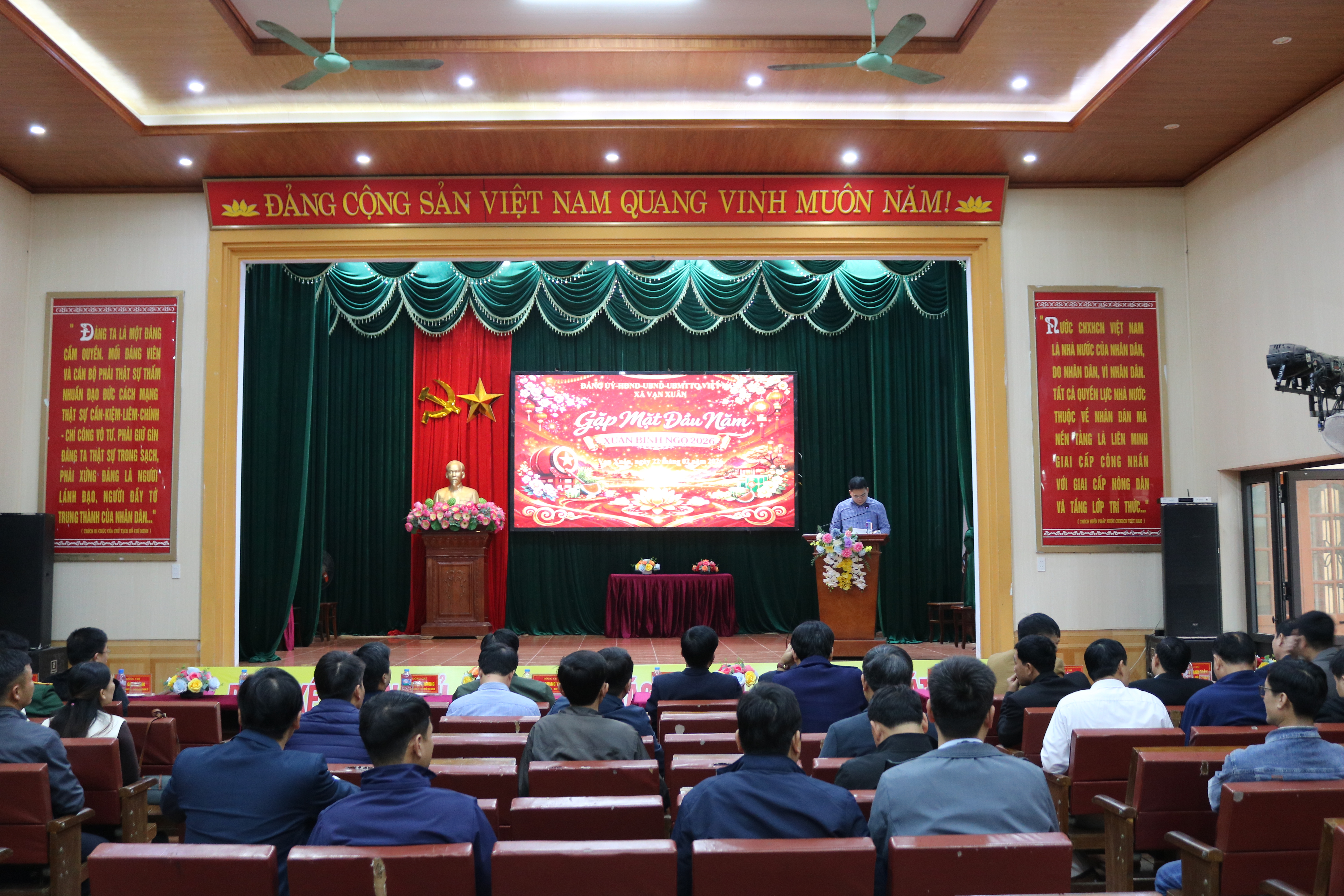 XÃ VẠN XUÂN TỔ CHỨC GẶP MẶT ĐẦU XUÂN BÍNH NGỌ 2026