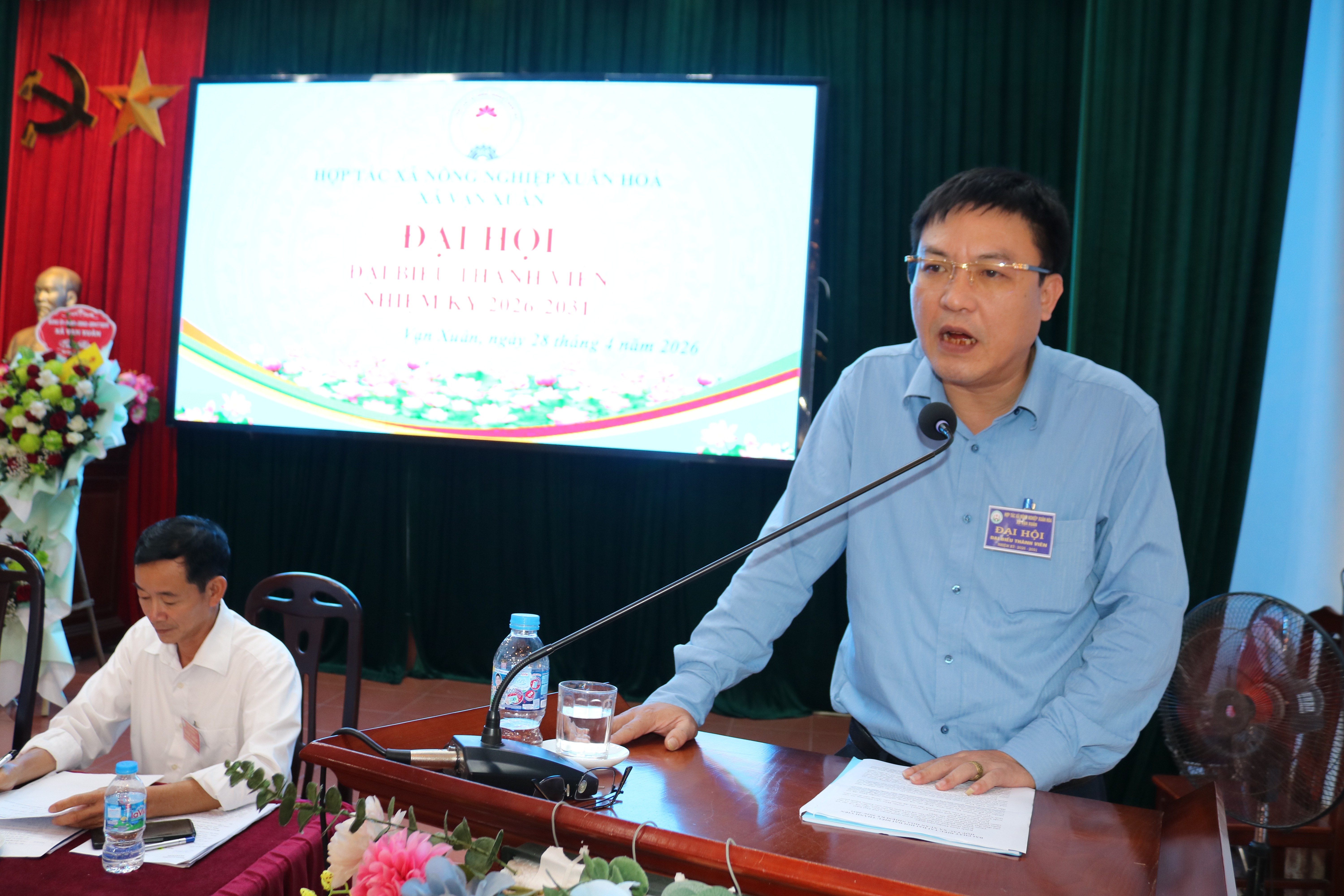 ĐẠI HỘI ĐẠI BIỂU THÀNH VIÊN HỢP TÁC XÃ NÔNG NGHIỆP XUÂN HOÀ NHIỆM KỲ 2026 - 2031