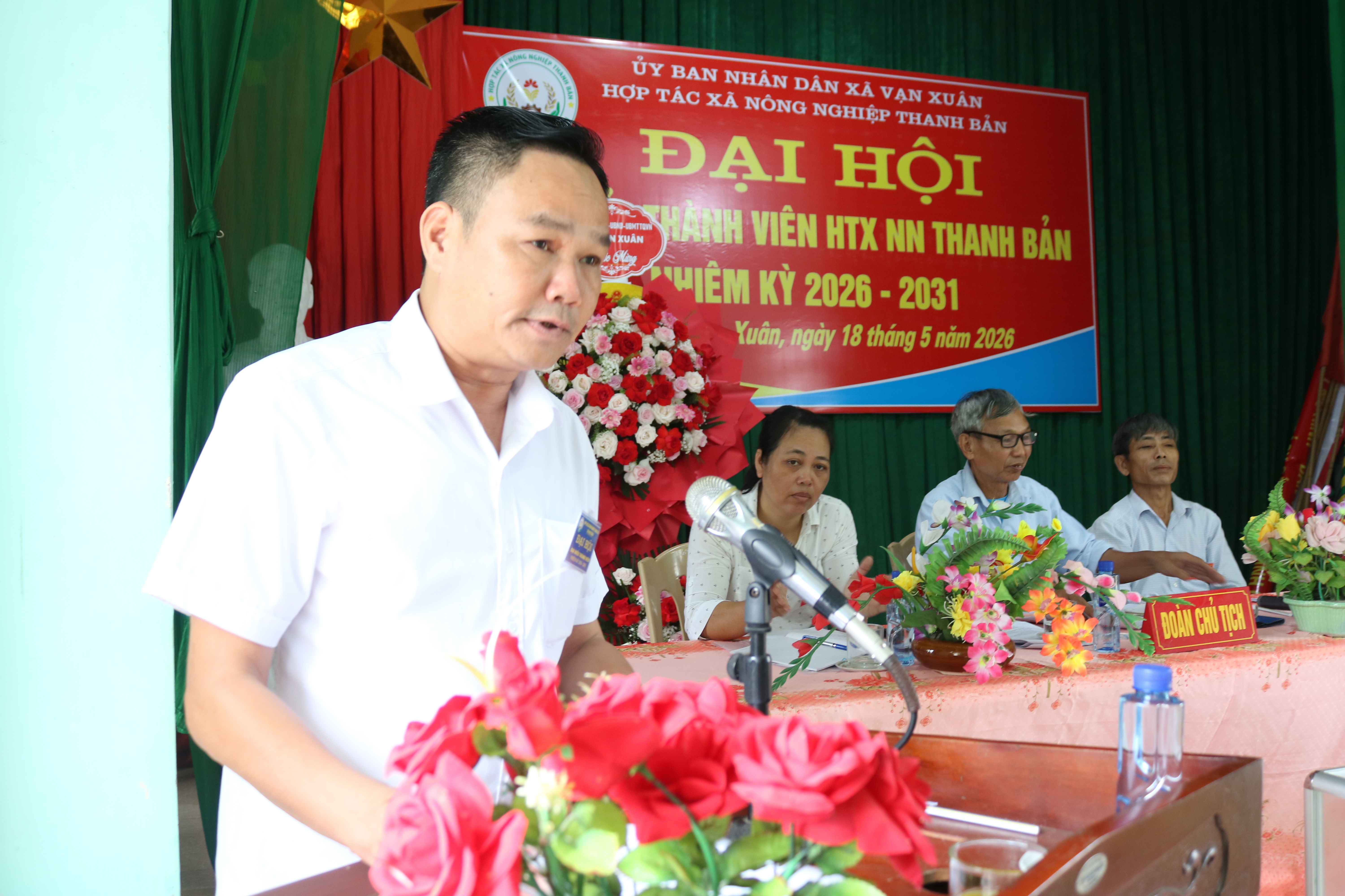 Đại hội đại biểu Hợp tác xã nông nghiệp Thanh Bản tổ chức Đại hội nhiệm kỳ 2026 - 2031