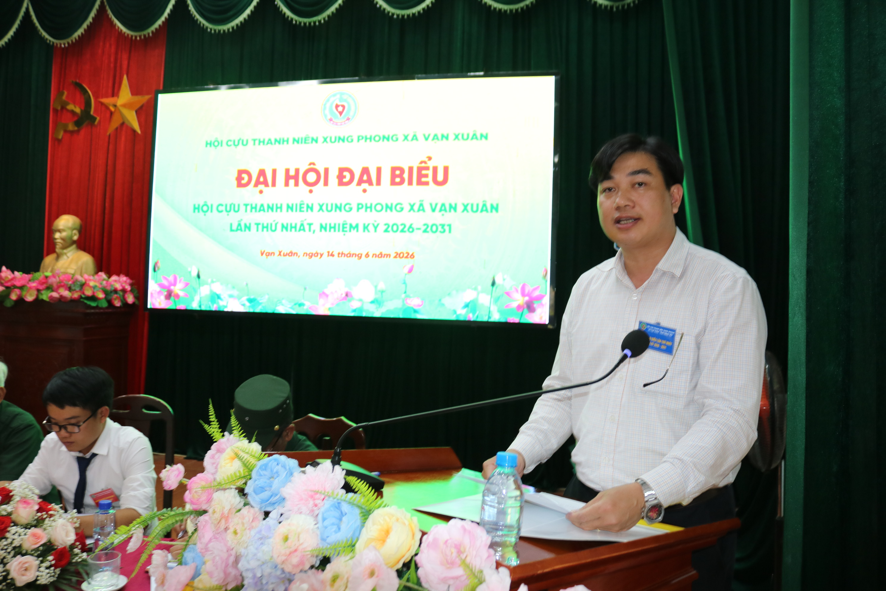 Đại hội đại biểu hội Cựu thanh niên xung phong xã Vạn Xuân lần thứ nhất, nhiệm kỳ 2026 - 2031