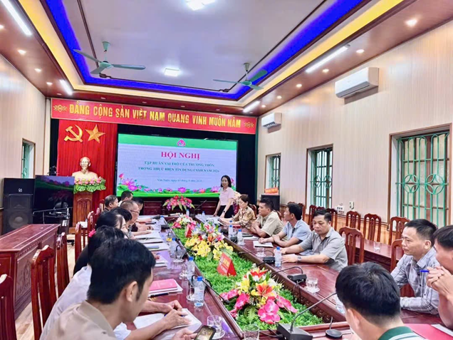 TẬP HUẤN NGHIỆP VỤ TÍN DỤNG CHÍNH SÁCH CHO TRƯỞNG THÔN NĂM 2026
