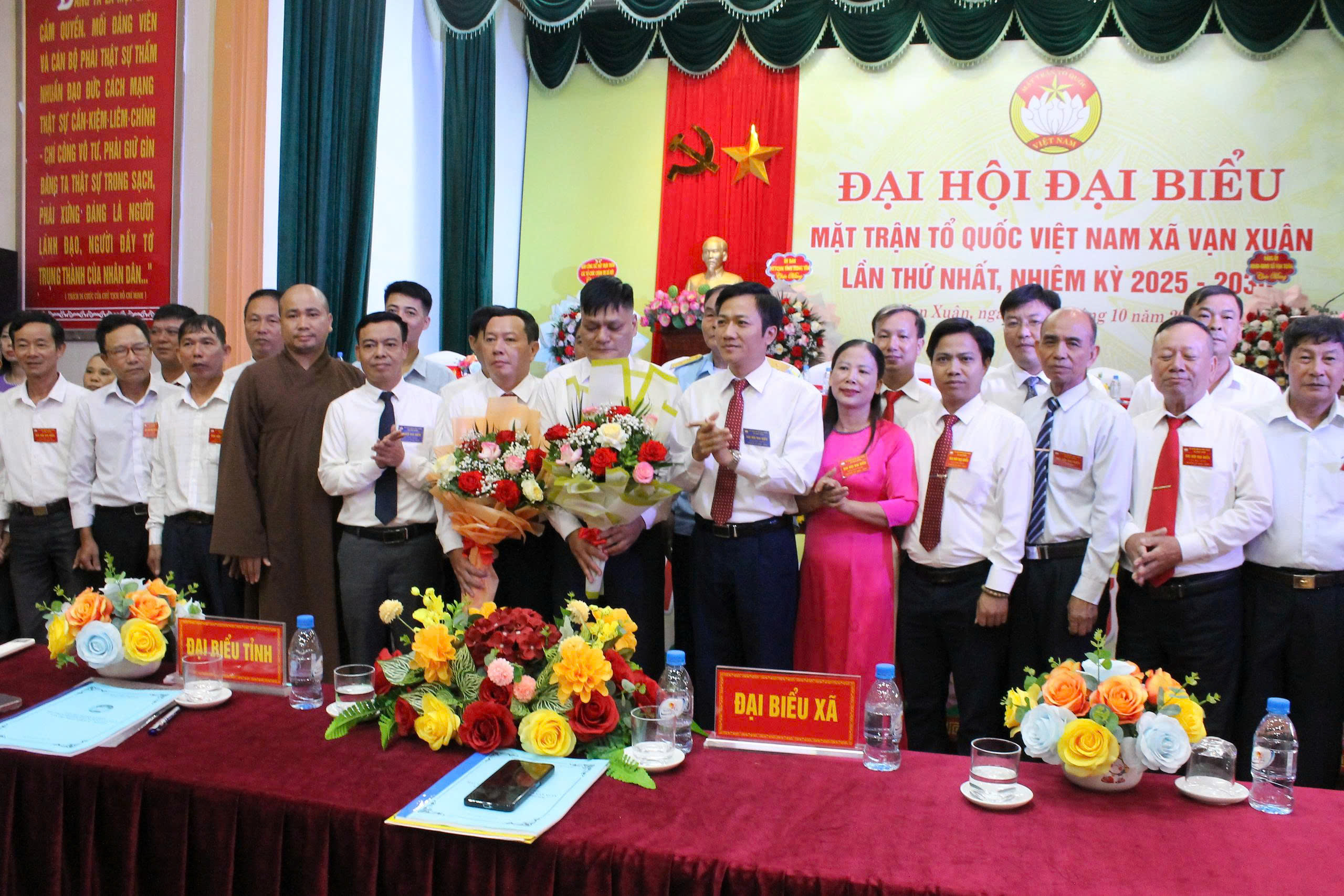 Đại hội đại biểu Mặt trận Tổ quốc xã Vạn Xuân lần thứ I, nhiệm kỳ 2025-2030