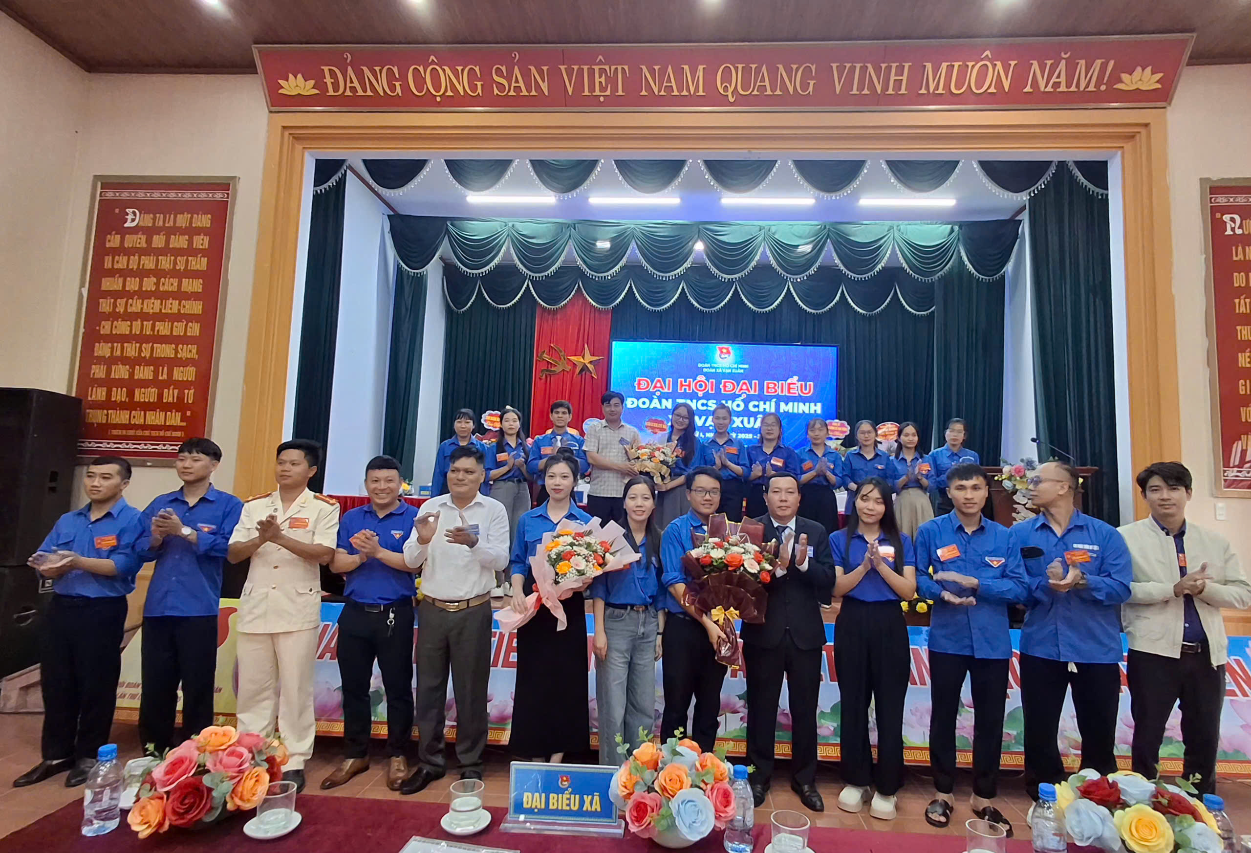 Đoàn TNCS Hồ Chí Minh xã Vạn Xuân long trọng tổ chức Đại hội đại biểu lần thứ I, nhiệm kỳ 2025 – 2030.