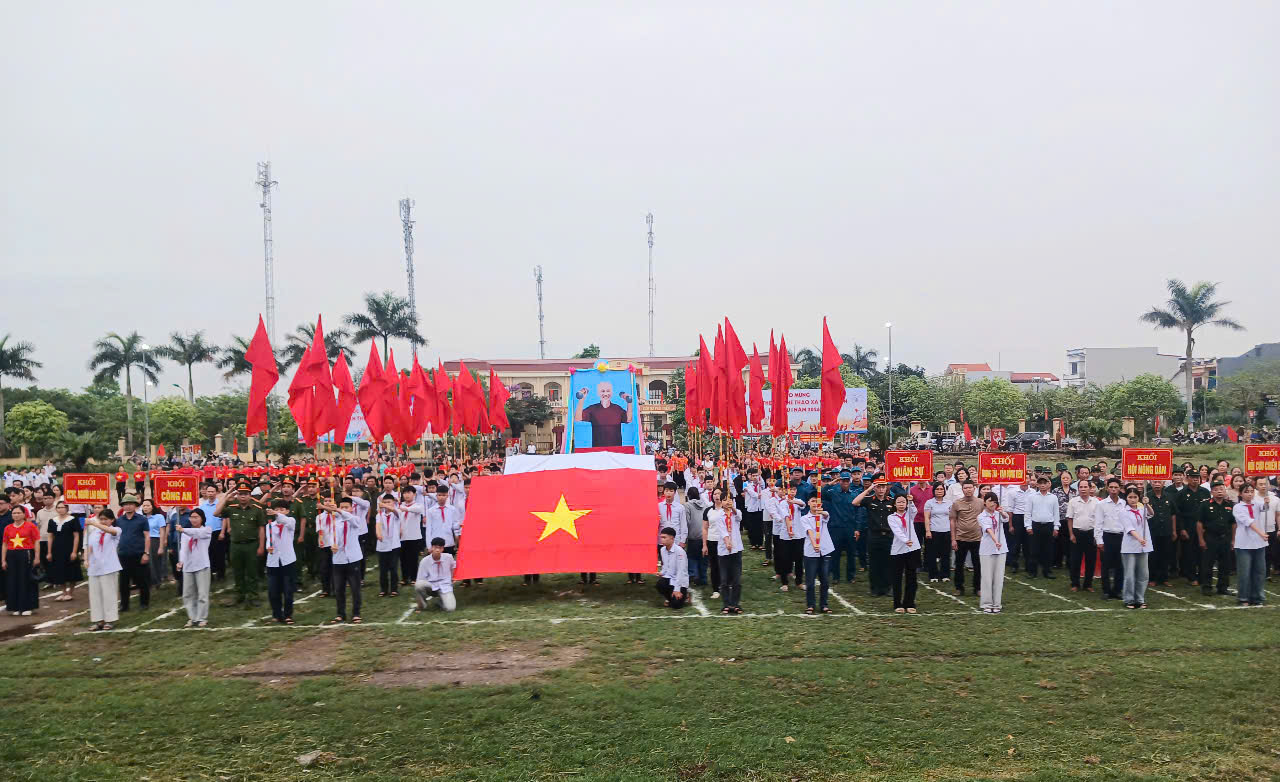 Xã Vạn Xuân: Tổng duyệt chương trình Đại hội Thể dục Thể thao lần thứ I năm 2026
