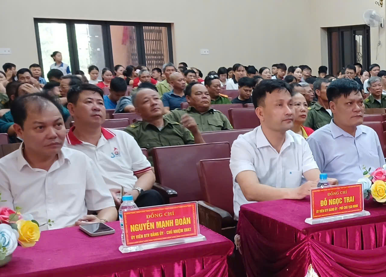 Xã Vạn Xuân tổ chức mít tinh, giải chạy hưởng ứng Tháng hành động phòng, chống ma túy năm 2026