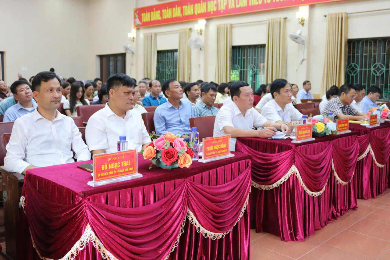 Xã Vạn Xuân tham gia hội nghị trực tuyến nghiên cứu, học tập, quán triệt nghị quyết hội nghị trung ương 4 khóa XIV