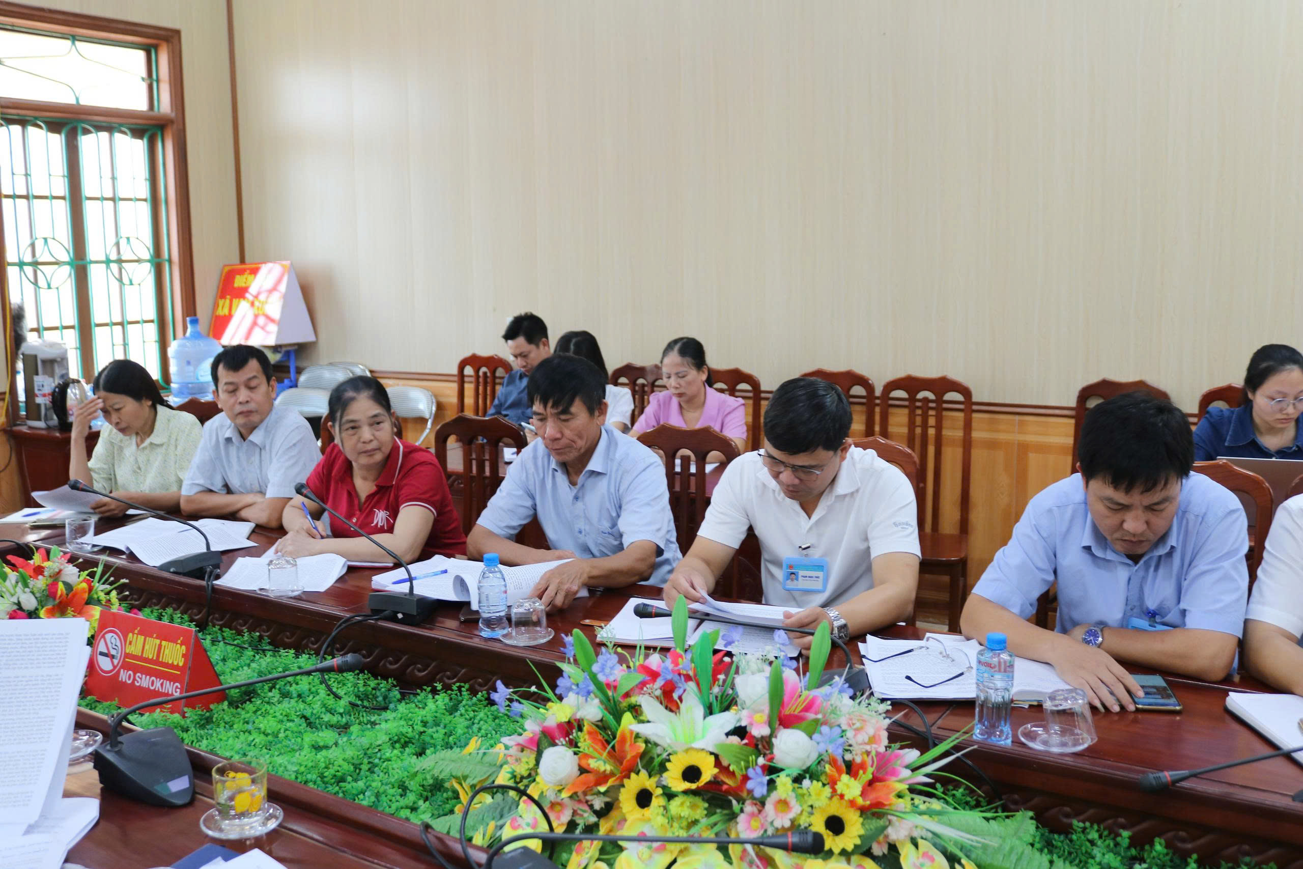 Đoàn kiểm tra liên ngành của tỉnh làm việc tại xã Vạn Xuân về thực hiện chính sách giảm nghèo và xóa nhà tạm, nhà dột nát năm 2026